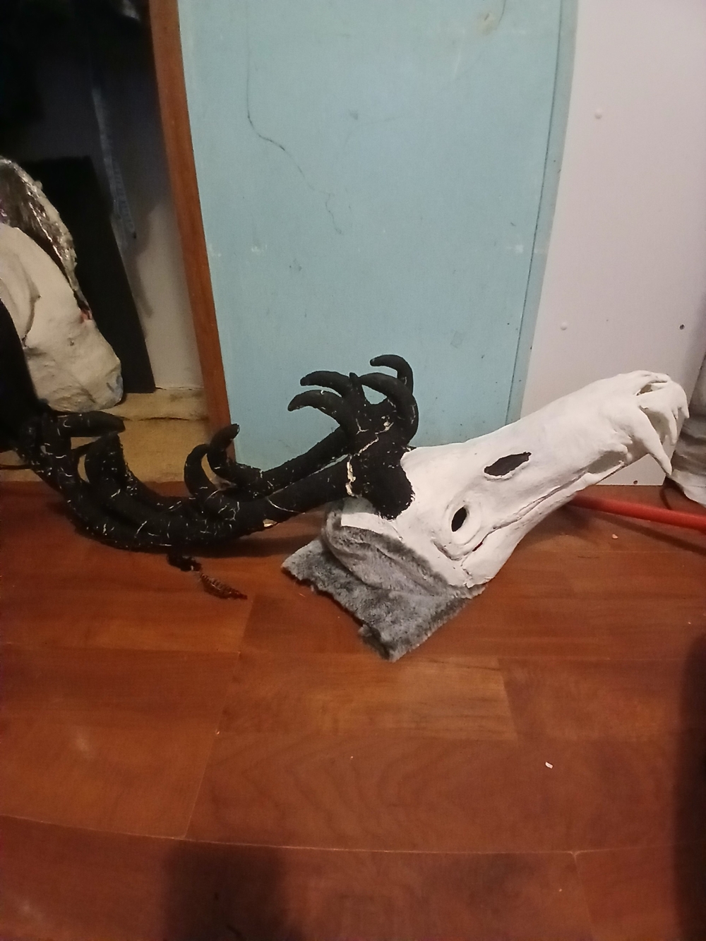 Handmade Wendigo Mask - Unique for Cosplay, Halloween, or Prop!